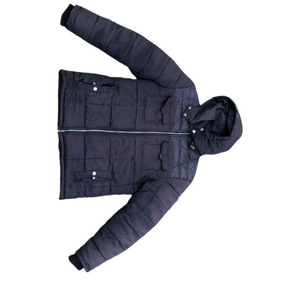 Perry Ellis Jacket Large Black/Gray - Picture 7 of 9